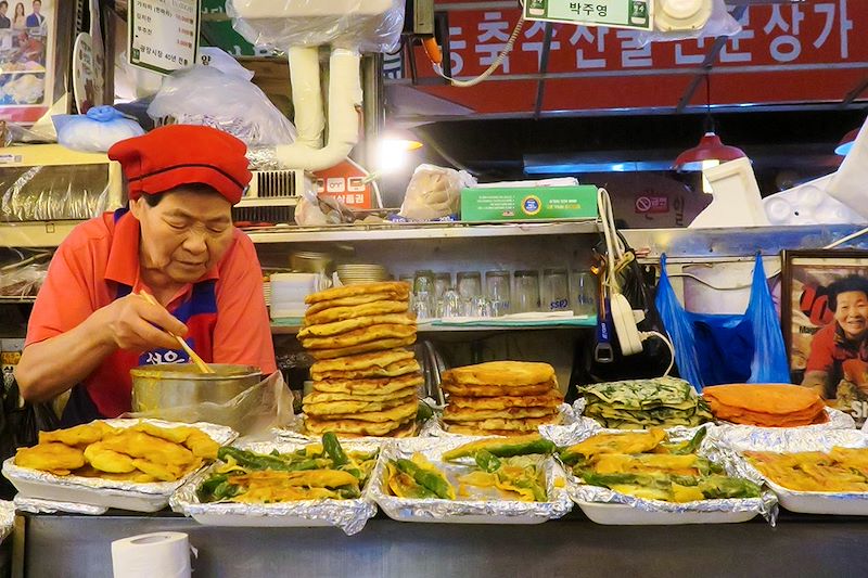 Food Market de Séoul - Corée du Sud