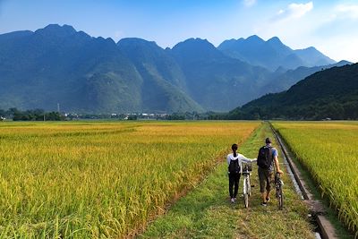 Au Nord du Vietnam c'est l'aventure à vélo 